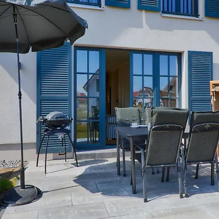 Nyaraló Reetland Am - Luxus Reetdachvilla Mit 3 Schlafzimmern, Sauna Und Kamin F15 *